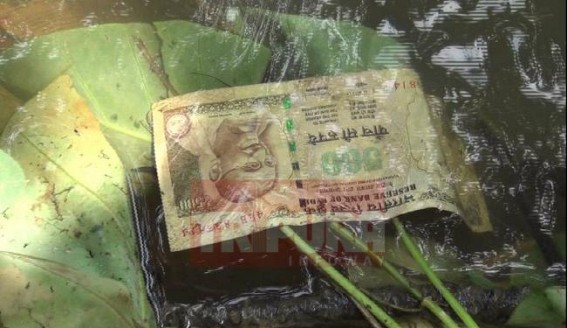 Modi’s Demonetization affect on Tripura's corrupt CPI-M : Communists' Black money floating across drains after 5 months of Demonetization Modi’s Demonetization affect on Tripura's corrupt CPI-M : Communists' Black money floating across drains after 5 months of Demonetization